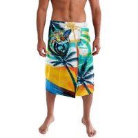 Hawaii Waimanalo Sea Turtle Lavalava Cute Tropical Beach Aloha Spirit Cartoon TS04 Green Blue - Polynesian Pride