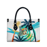 Hawaii Waimanalo Sea Turtle Leather Bag Cute Tropical Beach Aloha Spirit Cartoon TS04 - Polynesian Pride