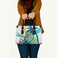Hawaii Waimanalo Sea Turtle Leather Bag Cute Tropical Beach Aloha Spirit Cartoon TS04 - Polynesian Pride