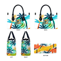 Hawaii Waimanalo Sea Turtle Leather Bag Cute Tropical Beach Aloha Spirit Cartoon TS04 - Polynesian Pride