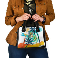 Hawaii Waimanalo Sea Turtle Shoulder Handbag Cute Tropical Beach Aloha Spirit Cartoon TS04 - Polynesian Pride
