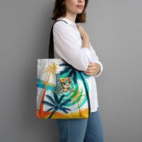 Hawaii Waimanalo Sea Turtle Tote Bag Cute Tropical Beach Aloha Spirit Cartoon TS04 - Polynesian Pride