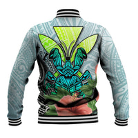 Polynesian Hawaii Baseball Jacket Kanaka with Crab Tribal tattoo TS04 - Polynesian Pride