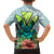 Polynesian Hawaii Kid Hawaiian Shirt Kanaka with Crab Tribal tattoo TS04 - Polynesian Pride