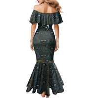 New Zealand is Calling and I Must Go Mermaid Dress Kiwi Bird Silhouette TS04 - Polynesian Pride