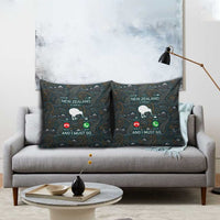 New Zealand is Calling and I Must Go Pillow Cover Kiwi Bird Silhouette TS04 - Polynesian Pride
