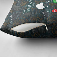 New Zealand is Calling and I Must Go Pillow Cover Kiwi Bird Silhouette TS04 - Polynesian Pride