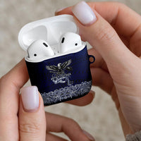 American Samoa Eagle AirPods Case Sea Turtle Traditional Polynesian Tribal Tattoo TS04 - Polynesian Pride