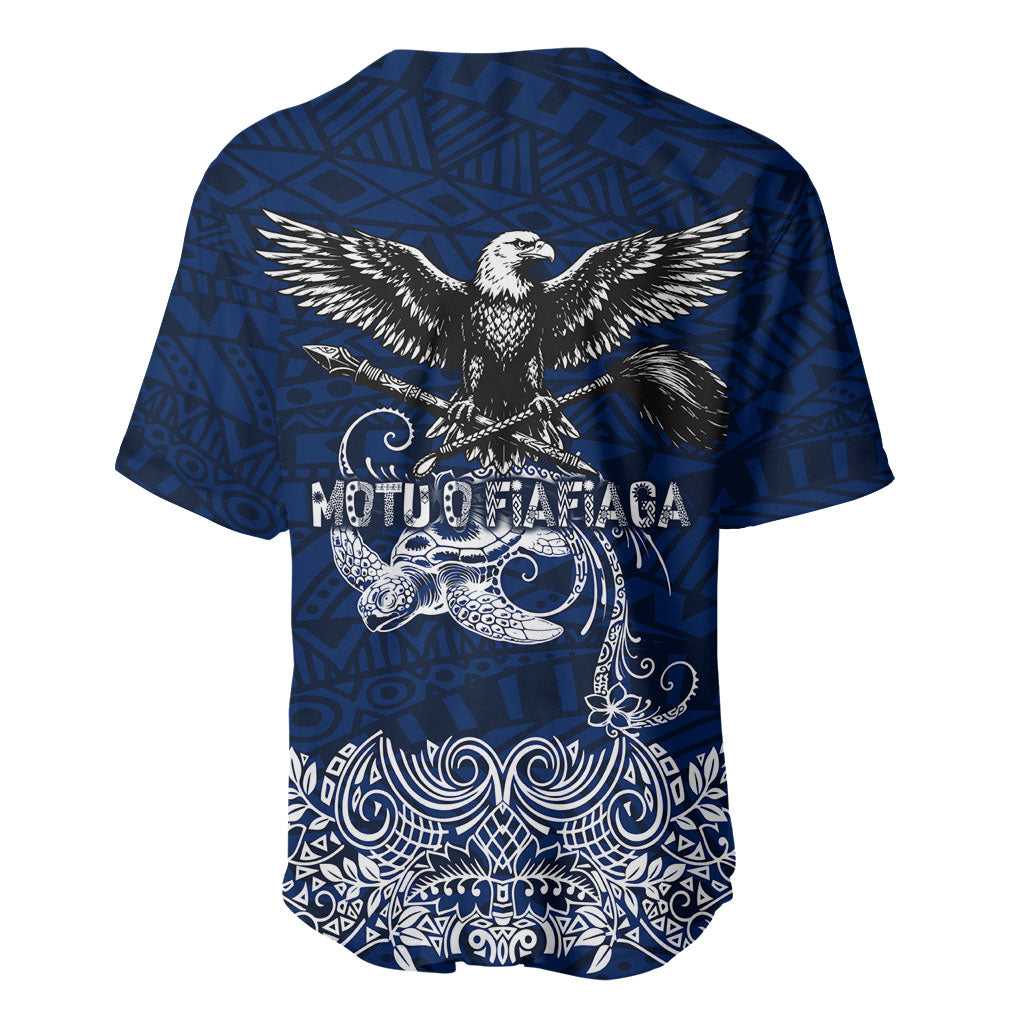 American Samoa Eagle Baseball Jersey Sea Turtle Traditional Polynesian Tribal Tattoo TS04 - Polynesian Pride