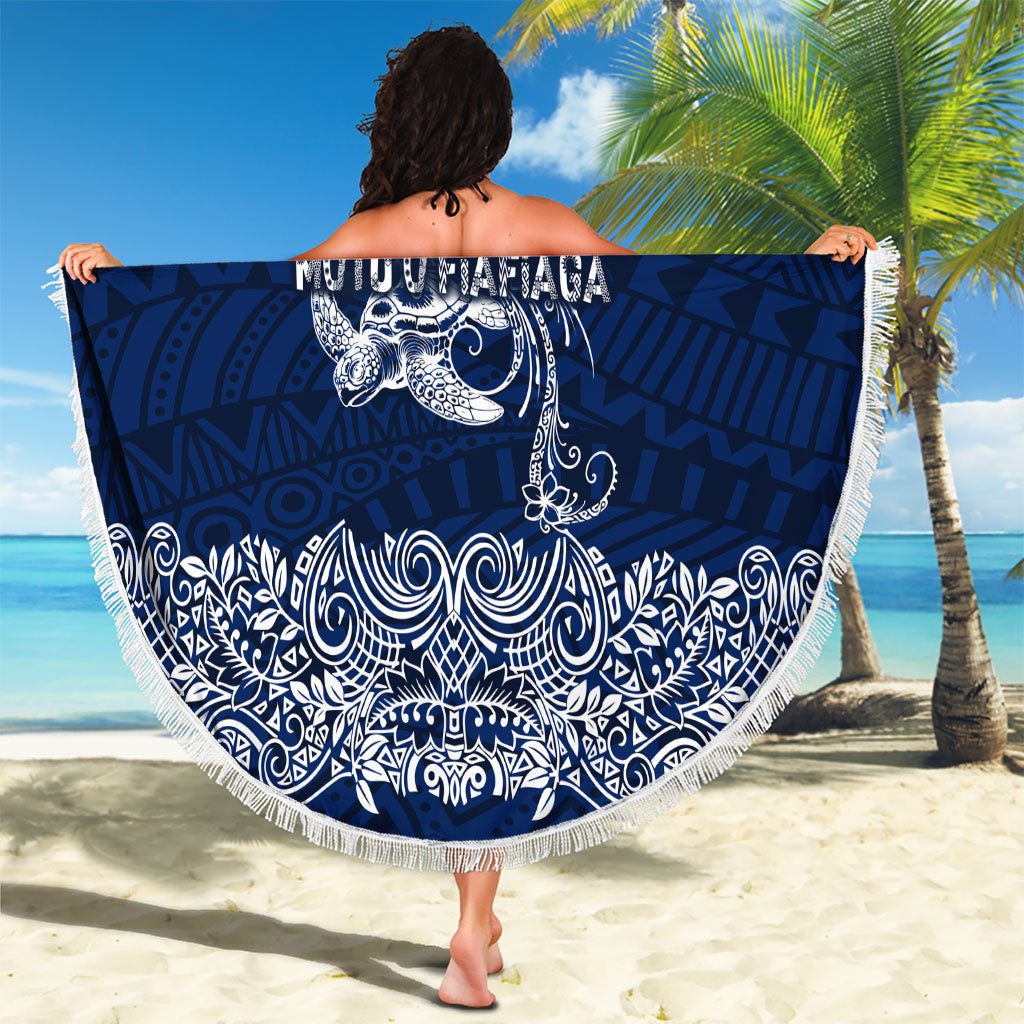 American Samoa Eagle Beach Blanket Sea Turtle Traditional Polynesian Tribal Tattoo TS04 - Polynesian Pride