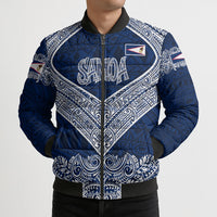 American Samoa Eagle Bomber Puffer Jacket Sea Turtle Traditional Polynesian Tribal Tattoo TS04 - Polynesian Pride