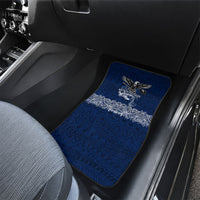 American Samoa Eagle Car Mats Sea Turtle Traditional Polynesian Tribal Tattoo TS04 - Polynesian Pride