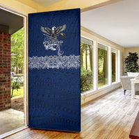 American Samoa Eagle Door Cover Sea Turtle Traditional Polynesian Tribal Tattoo TS04 - Polynesian Pride