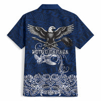 American Samoa Eagle Hawaiian Shirt Sea Turtle Traditional Polynesian Tribal Tattoo TS04 - Polynesian Pride