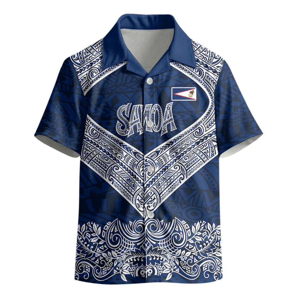 American Samoa Eagle Kid Hawaiian Shirt Sea Turtle Traditional Polynesian Tribal Tattoo TS04 - Polynesian Pride