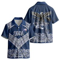 American Samoa Eagle Kid Hawaiian Shirt Sea Turtle Traditional Polynesian Tribal Tattoo TS04 - Polynesian Pride