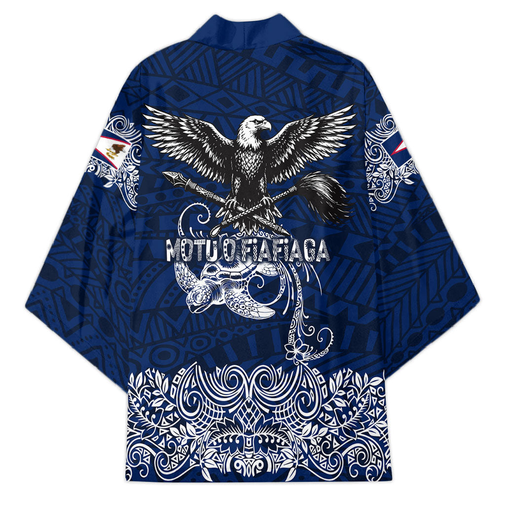 American Samoa Eagle Kimono Sea Turtle Traditional Polynesian Tribal Tattoo TS04 - Polynesian Pride