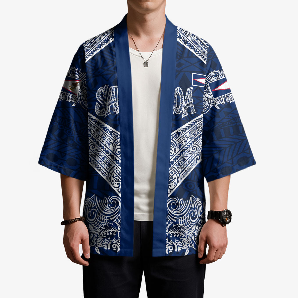 American Samoa Eagle Kimono Sea Turtle Traditional Polynesian Tribal Tattoo TS04 - Polynesian Pride