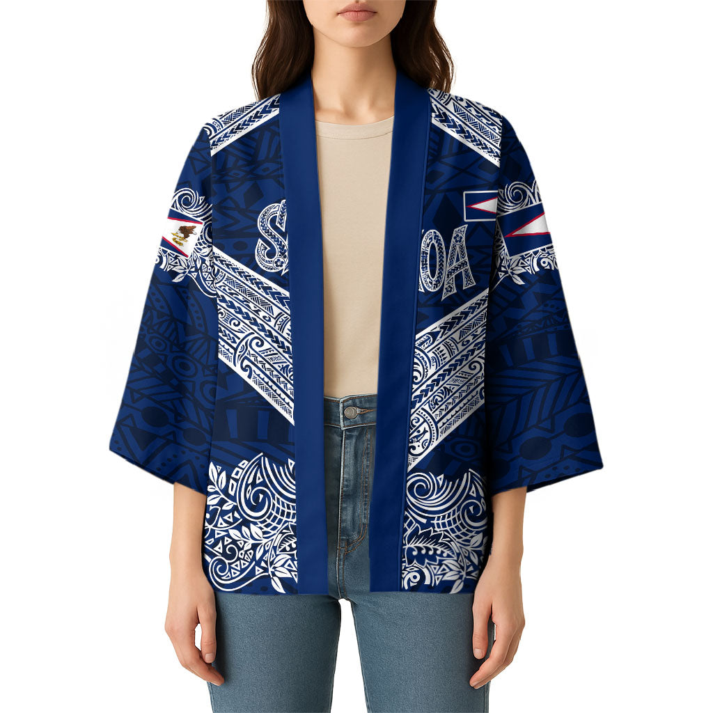 American Samoa Eagle Kimono Sea Turtle Traditional Polynesian Tribal Tattoo TS04 - Polynesian Pride