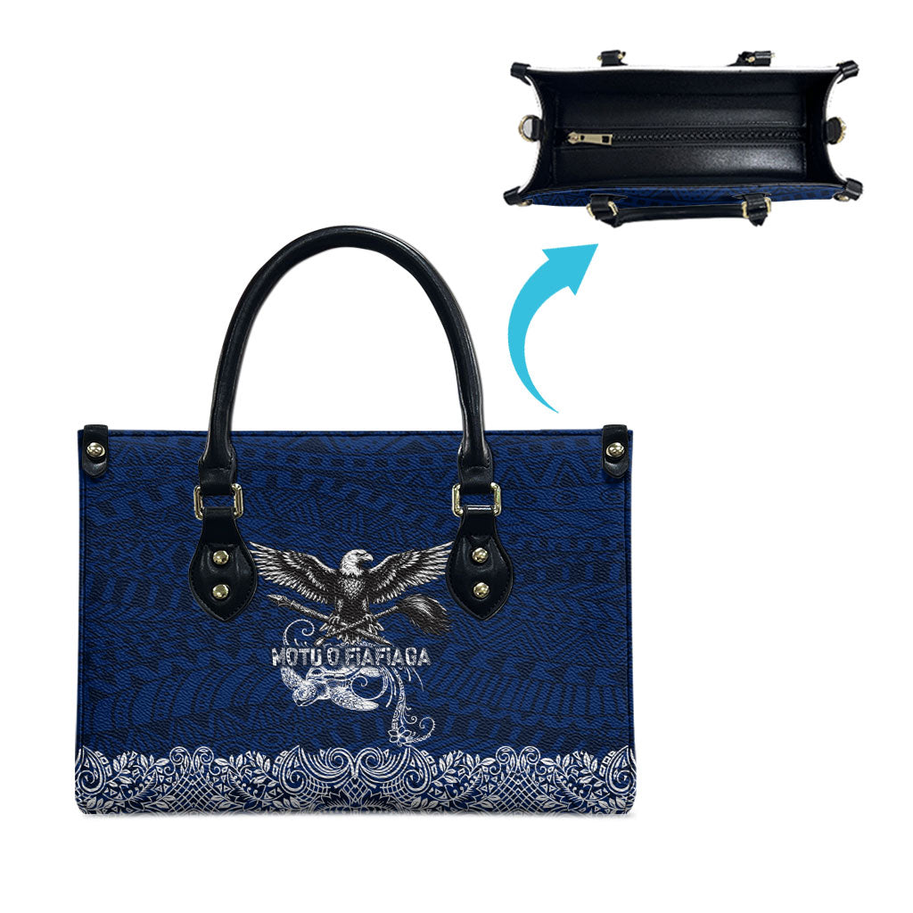 American Samoa Eagle Leather Bag Sea Turtle Traditional Polynesian Tribal Tattoo TS04 - Polynesian Pride