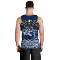 American Samoa Eagle Men Tank Top Sea Turtle Traditional Polynesian Tribal Tattoo TS04 - Polynesian Pride