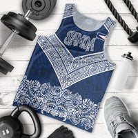 American Samoa Eagle Men Tank Top Sea Turtle Traditional Polynesian Tribal Tattoo TS04 - Polynesian Pride
