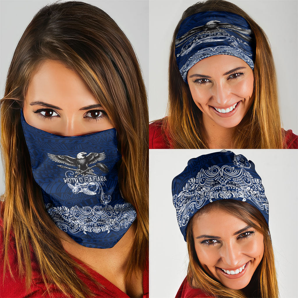 American Samoa Eagle Neck Gaiter Sea Turtle Traditional Polynesian Tribal Tattoo TS04 - Polynesian Pride