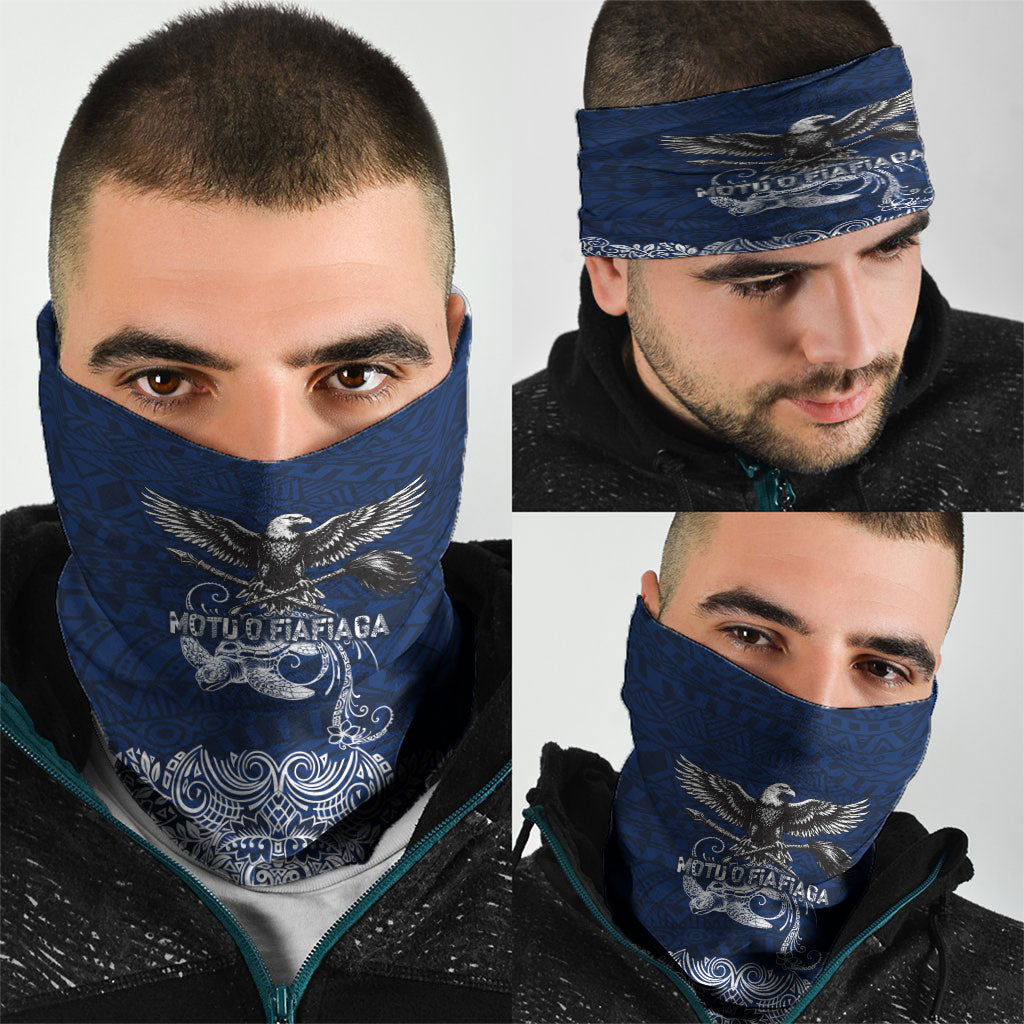 American Samoa Eagle Neck Gaiter Sea Turtle Traditional Polynesian Tribal Tattoo TS04 - Polynesian Pride