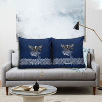 American Samoa Eagle Pillow Cover Sea Turtle Traditional Polynesian Tribal Tattoo TS04 - Polynesian Pride