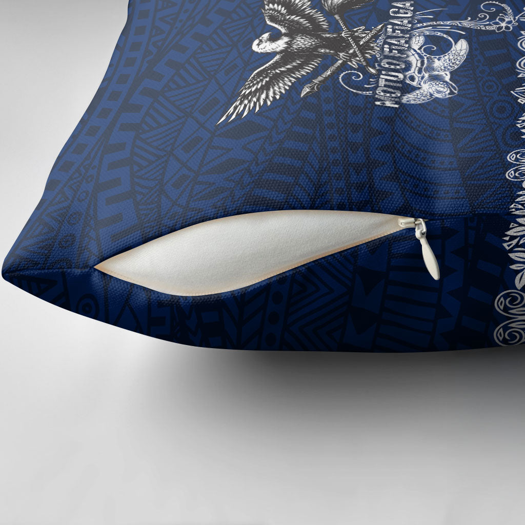American Samoa Eagle Pillow Cover Sea Turtle Traditional Polynesian Tribal Tattoo TS04 - Polynesian Pride