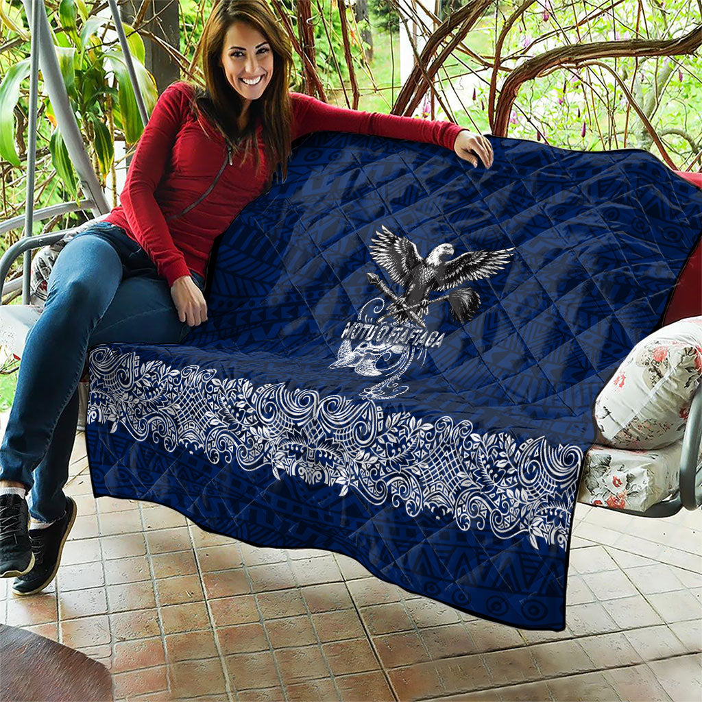 American Samoa Eagle Quilt Sea Turtle Traditional Polynesian Tribal Tattoo TS04 - Polynesian Pride