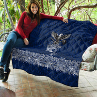 American Samoa Eagle Quilt Sea Turtle Traditional Polynesian Tribal Tattoo TS04 - Polynesian Pride