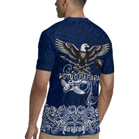 American Samoa Eagle Rugby Jersey Sea Turtle Traditional Polynesian Tribal Tattoo TS04 - Polynesian Pride