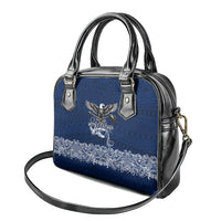 American Samoa Eagle Shoulder Handbag Sea Turtle Traditional Polynesian Tribal Tattoo TS04 - Polynesian Pride