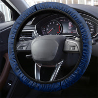 American Samoa Eagle Steering Wheel Cover Sea Turtle Traditional Polynesian Tribal Tattoo TS04 - Polynesian Pride
