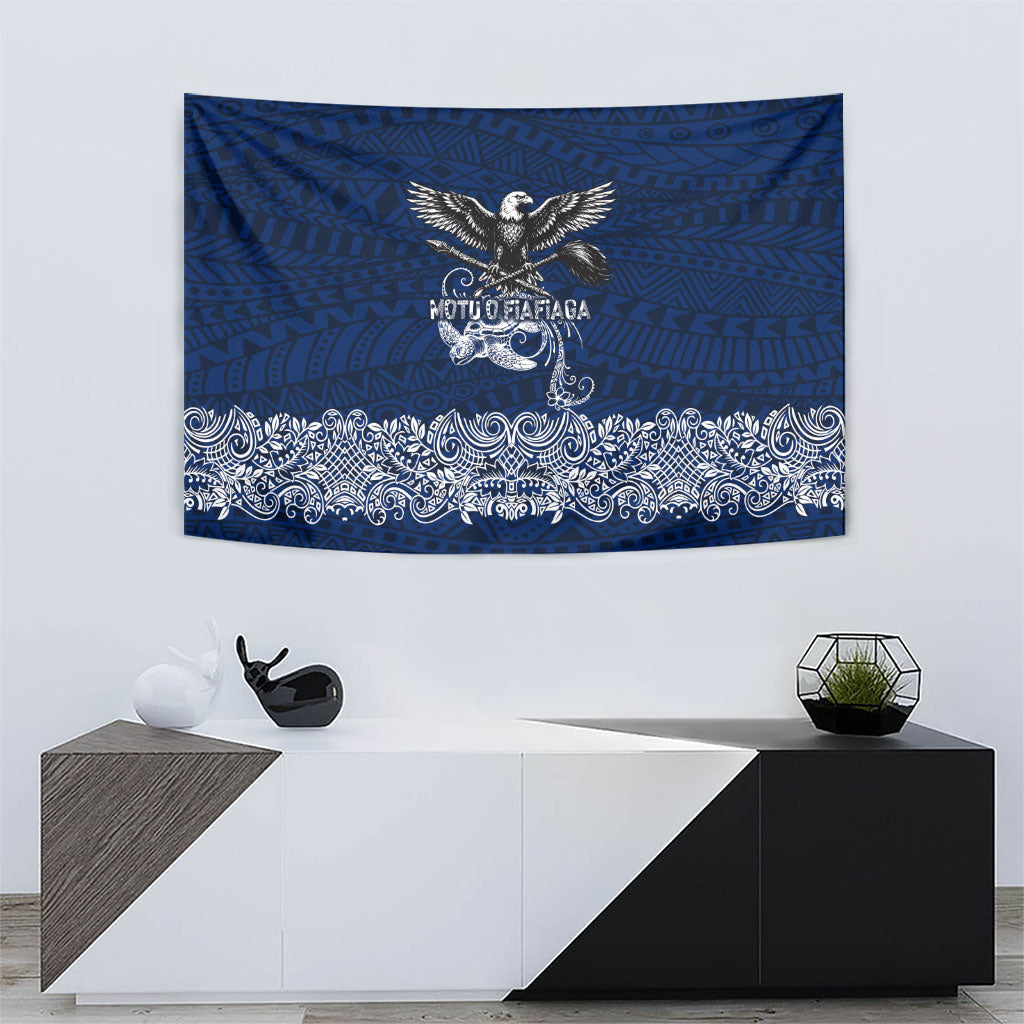 American Samoa Eagle Tapestry Sea Turtle Traditional Polynesian Tribal Tattoo TS04 - Polynesian Pride
