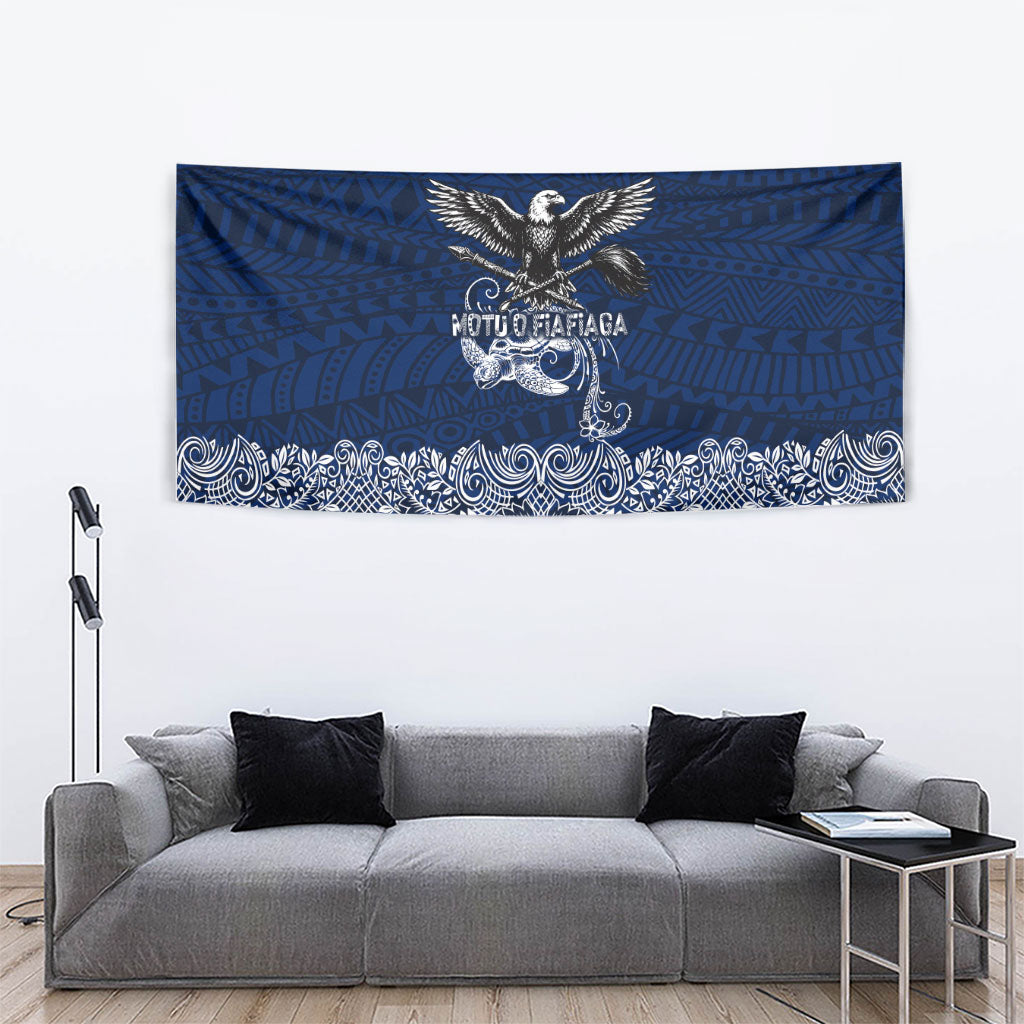 American Samoa Eagle Tapestry Sea Turtle Traditional Polynesian Tribal Tattoo TS04 - Polynesian Pride
