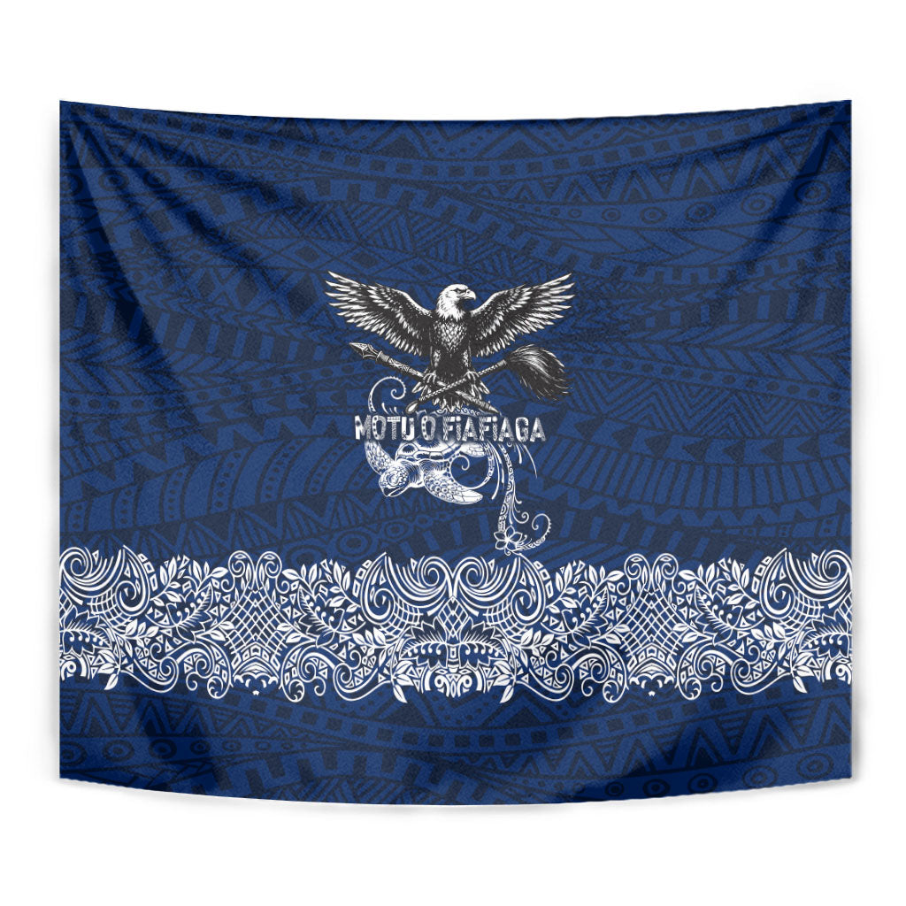 American Samoa Eagle Tapestry Sea Turtle Traditional Polynesian Tribal Tattoo TS04 - Polynesian Pride