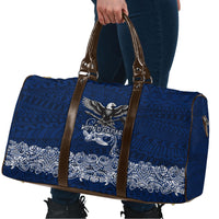 American Samoa Eagle Travel Bag Sea Turtle Traditional Polynesian Tribal Tattoo TS04 - Polynesian Pride