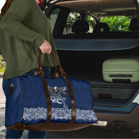 American Samoa Eagle Travel Bag Sea Turtle Traditional Polynesian Tribal Tattoo TS04 - Polynesian Pride