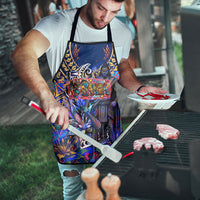 American Samoa Warrior Apron Polynesian Fruit Bat Talofa Urban Graffiti Street Art TS04 - Polynesian Pride