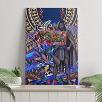 American Samoa Warrior Canvas Wall Art Polynesian Fruit Bat Talofa Urban Graffiti Street Art TS04 - Polynesian Pride