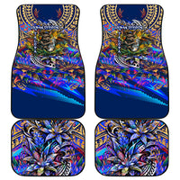 American Samoa Warrior Car Mats Polynesian Fruit Bat Talofa Urban Graffiti Street Art TS04 - Polynesian Pride