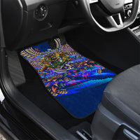 American Samoa Warrior Car Mats Polynesian Fruit Bat Talofa Urban Graffiti Street Art TS04 - Polynesian Pride