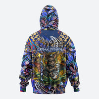 American Samoa Warrior Hoodie Polynesian Fruit Bat Talofa Urban Graffiti Street Art TS04 - Polynesian Pride