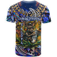 American Samoa Warrior T Shirt Polynesian Fruit Bat Talofa Urban Graffiti Street Art TS04 - Polynesian Pride