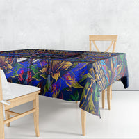 American Samoa Warrior Tablecloth Polynesian Fruit Bat Talofa Urban Graffiti Street Art TS04 - Polynesian Pride