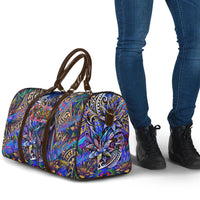 American Samoa Warrior Travel Bag Polynesian Fruit Bat Talofa Urban Graffiti Street Art TS04 - Polynesian Pride