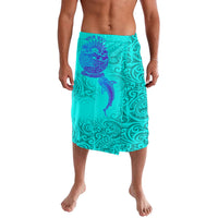 Personalized Polynesian 60th Birthday Island Life Since 1966 Lavalava Vibrant Tribal Tattoo Ocean Sunset Pattern TS04 Blue Purple - Polynesian Pride