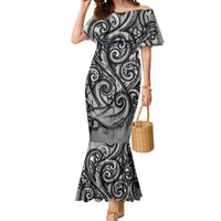 Chur Bro Shaka Sign Mermaid Dress New Zealand Koru Colorful Graffiti Splash TS04 Women Multicolor - Polynesian Pride